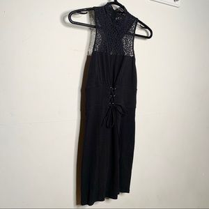 Free People Corset Lace Mini Dress